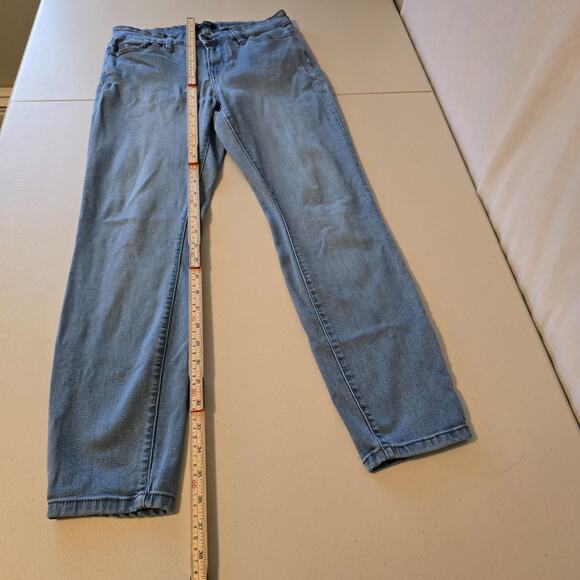 Buffalo David Bitton Aubrey Jeans Women's 4 / 27 Blue Mid Rise Super Soft Grazer - Picture 14 of 16